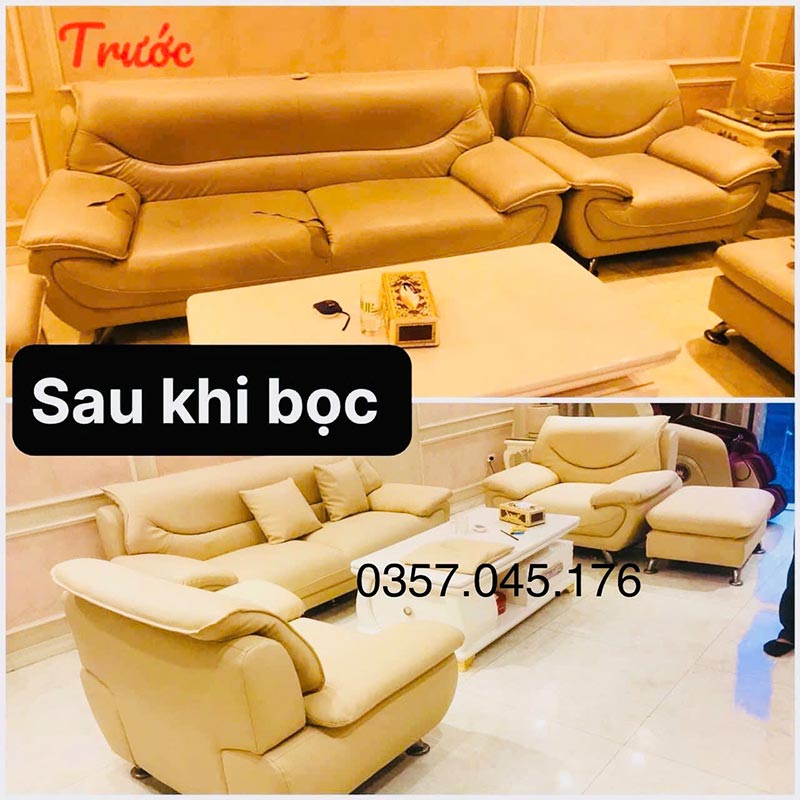 Bọc lại ghế sofa tại TPHCM