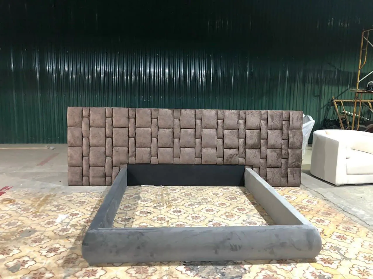 Bọc lại nệm đầu giường